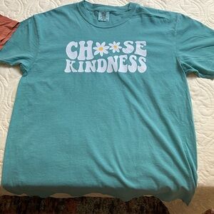 Teal 'Choose Kindness' Graphic T-Shirt